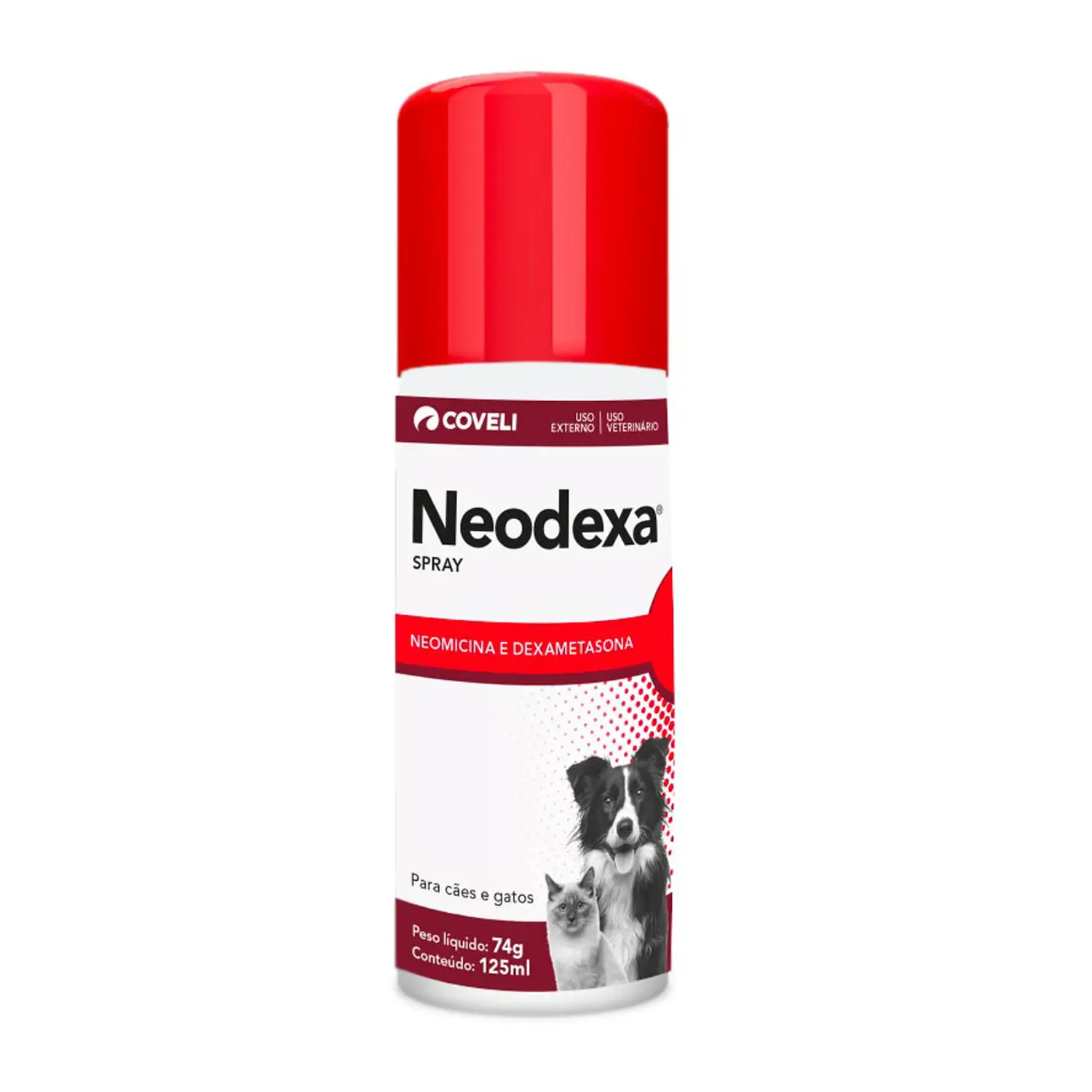 Neodexa Spray para Caes e Gatos 74g